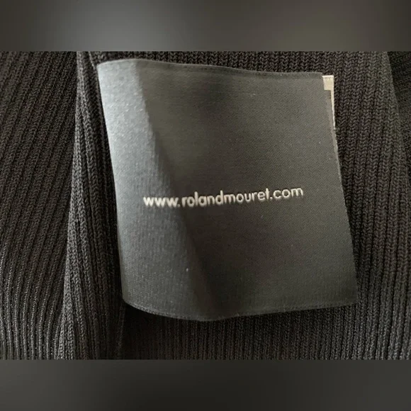 Roland Mouret Off the Shoulder Top, Size L - Picture 4 of 8